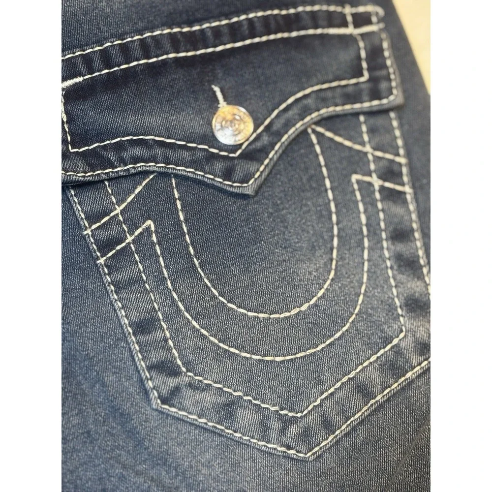 NWT‎ True Religion Geno Relaxed Slim Fit  Denim Jeans 32x29 Men's Blue